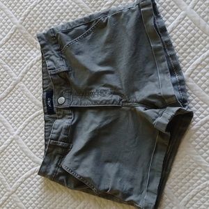 Aero Cuffed High Rise Midi Shorts with Stretch